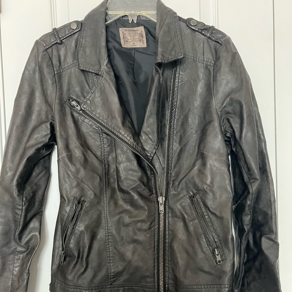 Ladies non leather jacket
